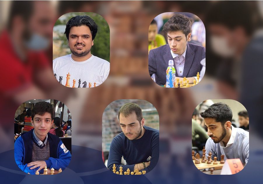 حضور پنج گیلانی در پنجاه و پنجمین دوره مسابقات فینال قهرمانی شطرنج آقایان کشور